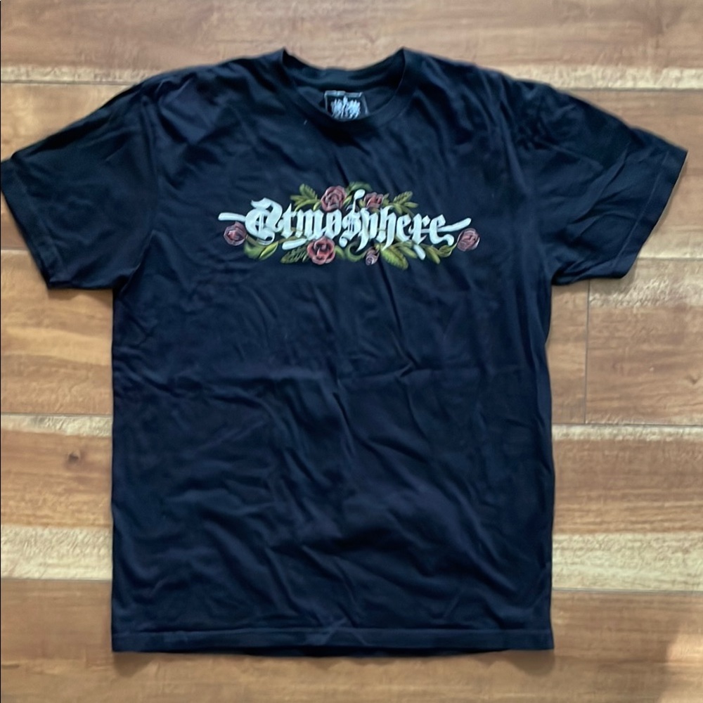 Atmosphere Black Short Sleeve Tee